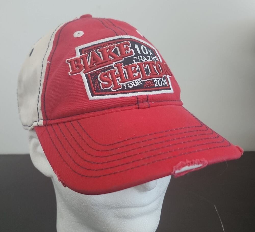 Blake Shelton 2014 10x Crazier Tour baseball cap hat snap back